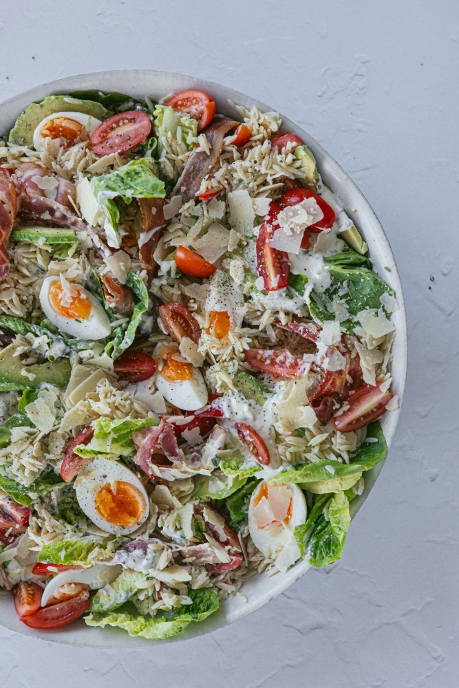 Risoni Caesar Salad